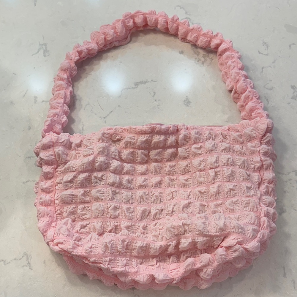 Pink LANEIGE Textured Bag